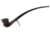 Savinelli Brownblast Churchwarden Briar Pipe - 921 6mm