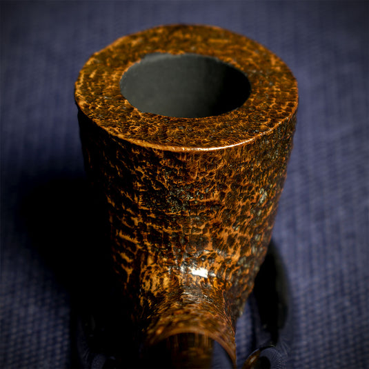 Savinelli Brownblast Churchwarden Briar Pipe - 921 6mm