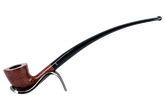 Savinelli Brown Smooth Churchwarden Briar Pipe - 921 No Filter