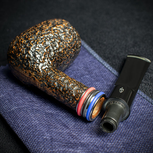 Savinelli Desigual Rustic 6mm Briar Pipe - Shape 127