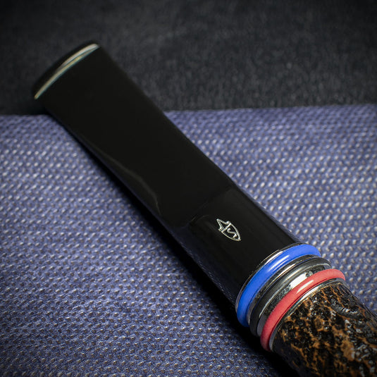 Savinelli Desigual Rustic 6mm Briar Pipe - Shape 127