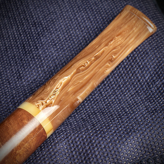 Savinelli Dolomiti Smooth Light Brown 128 - 9mm Briar Pipe