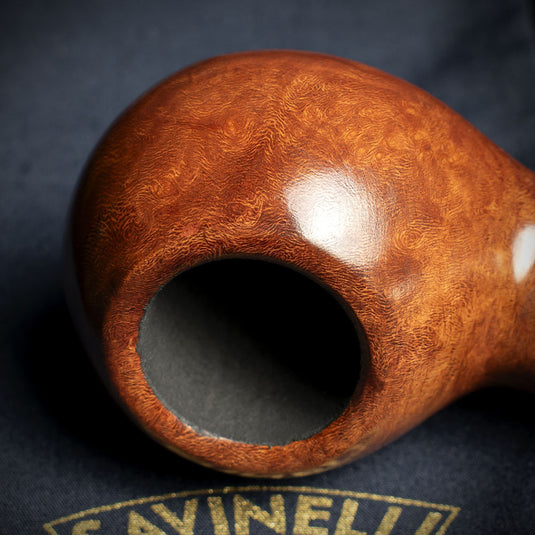 Savinelli Dolomiti Smooth Briar Smoking Pipe Shape 321 - 9mm Filter