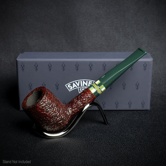 Savinelli Foresta Rusticated 111 - 6mm Briar Pipe