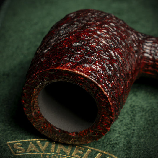 Savinelli Foresta Rusticated 111 - 6mm Briar Pipe