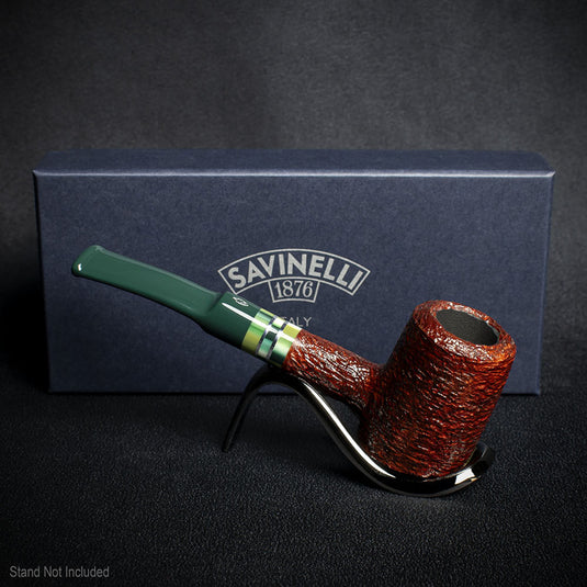 Savinelli Foresta Rusticated 310 - 6mm Briar Pipe