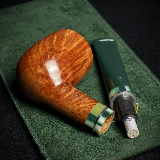 Savinelli Foresta Smooth Natural 106 - 6mm Briar Pipe