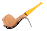 Savinelli Ghibli Rusticated Natural 207 - 6mm Briar Pipe