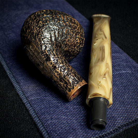 Savinelli Ginger's Favourite Rustic Brown 626 - 6mm Briar Pipe