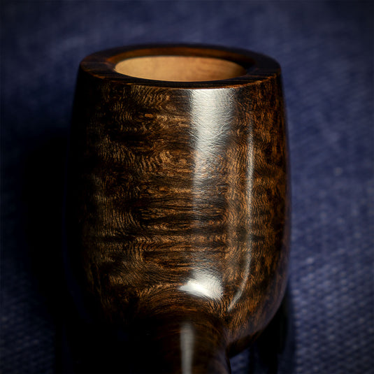 Savinelli Ginger's Favourite Smooth Brown 104 - 6mm Briar Pipe