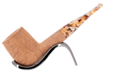 Savinelli Granola Rusticated 141 - 6mm Briar Pipe