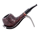 Savinelli Lollo Rusticated Brown (Marrone) 01 - 6mm Briar Pipe