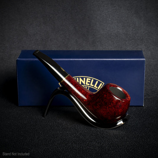Savinelli Lollo Smooth Bordeaux 01 - 6mm Briar Pipe