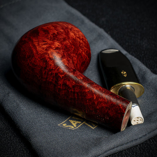 Savinelli Lollo Smooth Bordeaux 01 - 6mm Briar Pipe