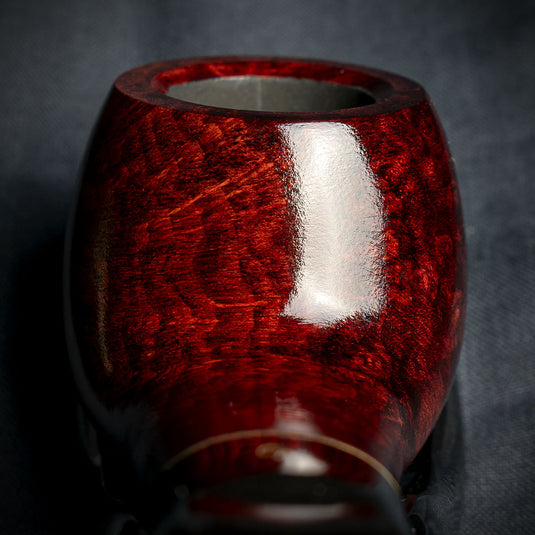 Savinelli Lollo Smooth Bordeaux 01 - 6mm Briar Pipe