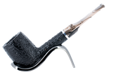 Savinelli Morellina Rustic Black 114R - 6mm Briar Pipe