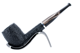 Savinelli Morellina Rustic Black 128R - 6mm Briar Pipe