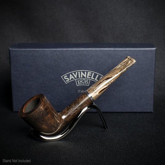 Savinelli Morellina Smooth Brown 409 - 6mm Briar Pipe