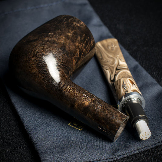 Savinelli Morellina Smooth Brown 114S - 6mm Briar Pipe