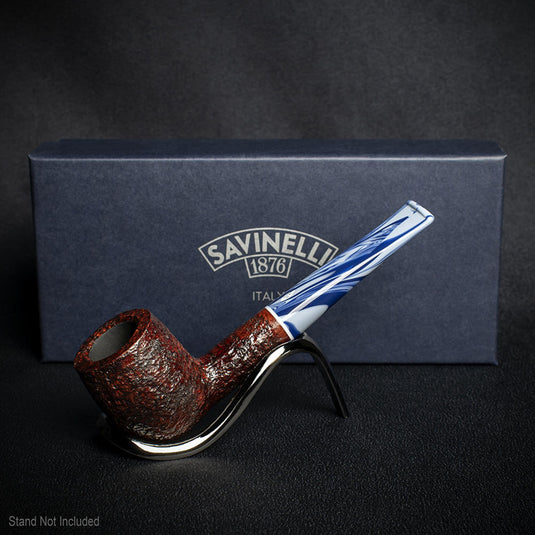 Savinelli Oceano Rusticated 106 - 6mm Briar Pipe