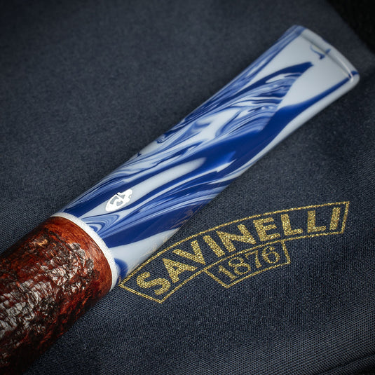 Savinelli Oceano Rusticated 106 - 6mm Briar Pipe