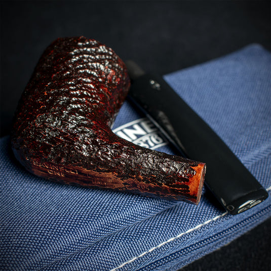 Savinelli One Rustic Dark Brown 404 Pipe Starter Kit