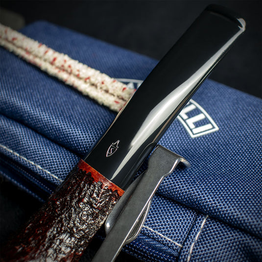 Savinelli One Rustic Dark Brown 404 Pipe Starter Kit