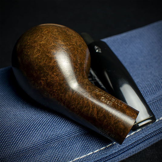 Savinelli One Smooth Brown 321 Pipe Starter Kit