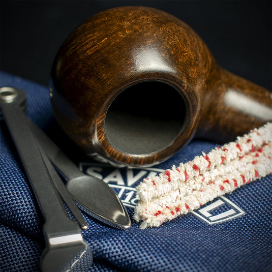 Savinelli One Smooth Brown 321 Pipe Starter Kit