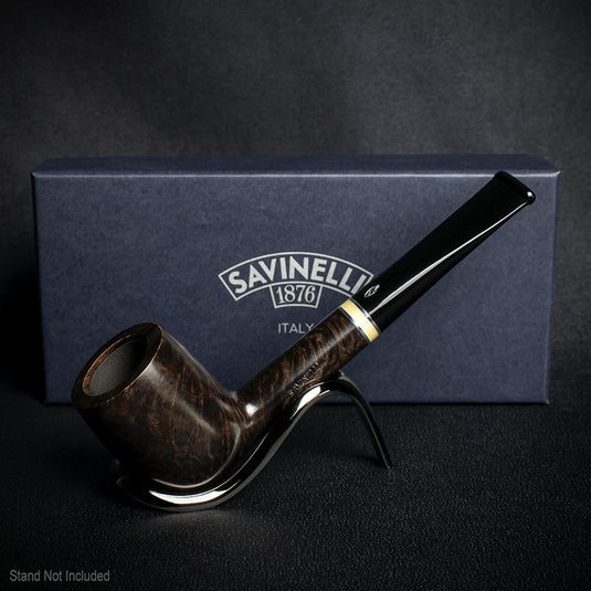Savinelli Oscar Liscia Marrone Scuro 111 - Briar Pipe