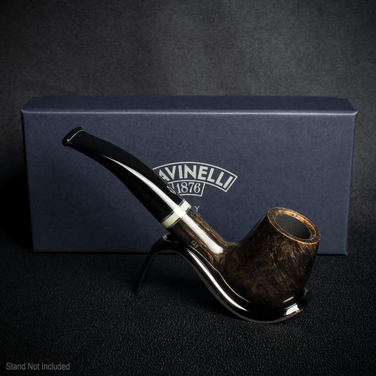 Savinelli Oscar Liscia Marrone Scuro 628 - Briar Pipe