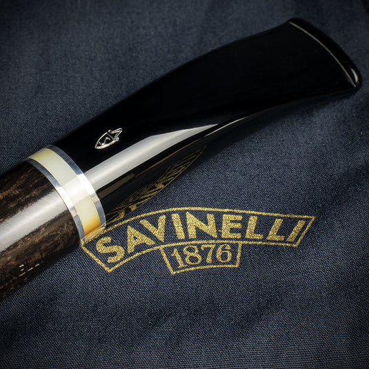Savinelli Oscar Liscia Marrone Scuro 628 - Briar Pipe