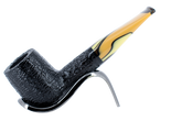 Savinelli Paloma Rustic Black 101 - 6mm Briar Pipe
