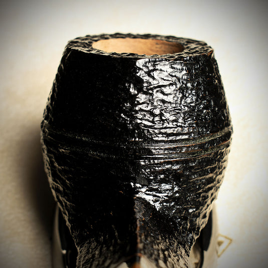 Savinelli Paloma Rustic Black 510 - 6mm Briar Pipe