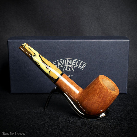 Savinelli Paloma Smooth Brown 101 - 6mm Briar Pipe