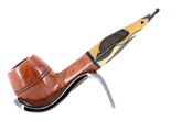 Savinelli Paloma Smooth Brown 510 - 6mm Briar Pipe