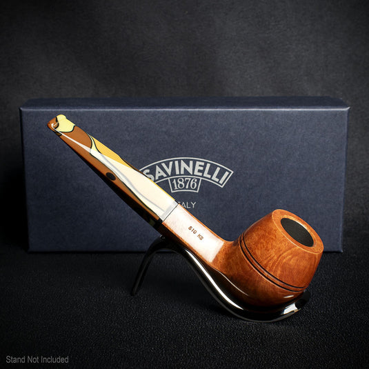 Savinelli Paloma Smooth Brown 510 - 6mm Briar Pipe