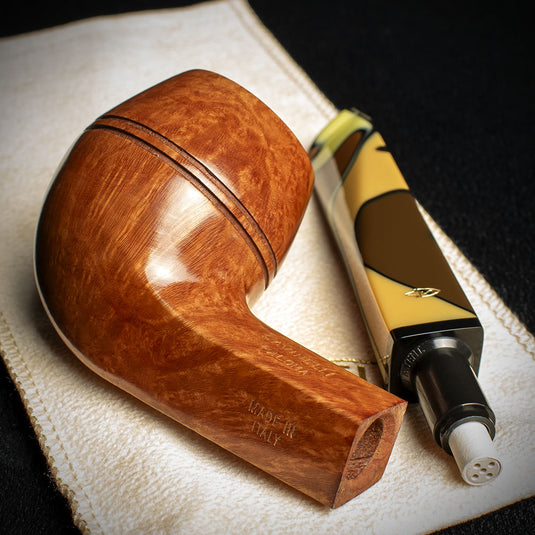 Savinelli Paloma Smooth Brown 510 - 6mm Briar Pipe