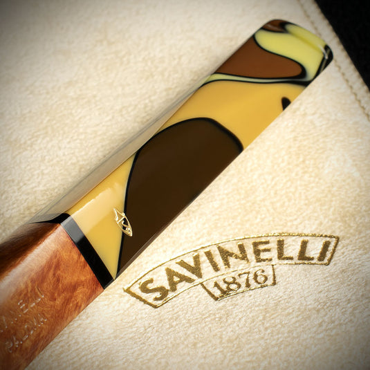 Savinelli Paloma Smooth Brown 510 - 6mm Briar Pipe