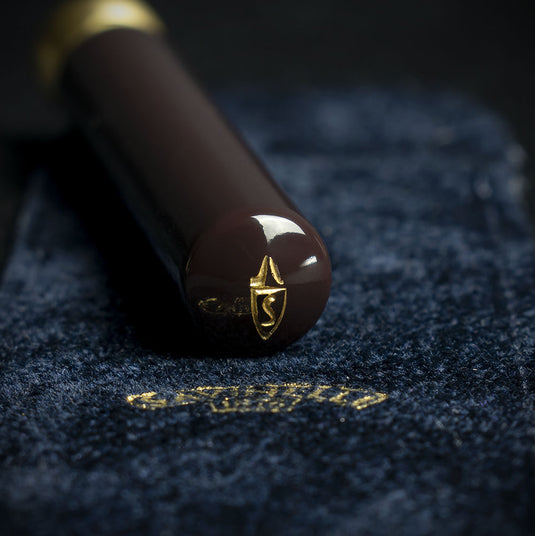 Savinelli Fantasy Pipe Tamper - Dark Brown