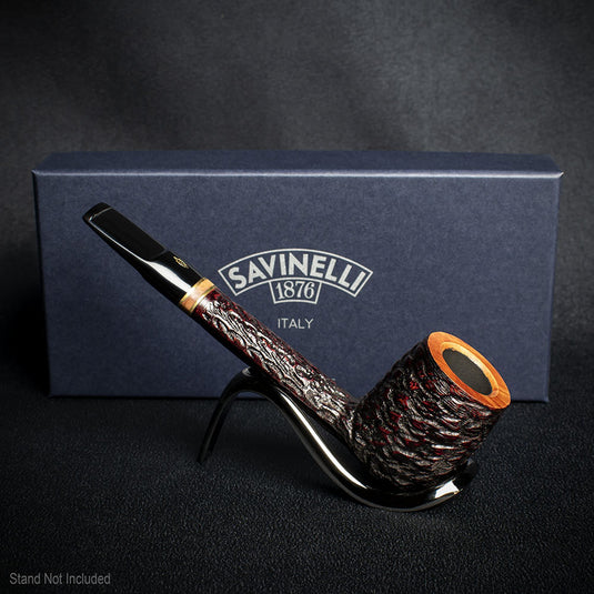Savinelli Porto Cervo Rustic 806 - 6mm Briar Pipe