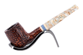 Savinelli Sasso Rusticated 106 - 6mm Briar Pipe