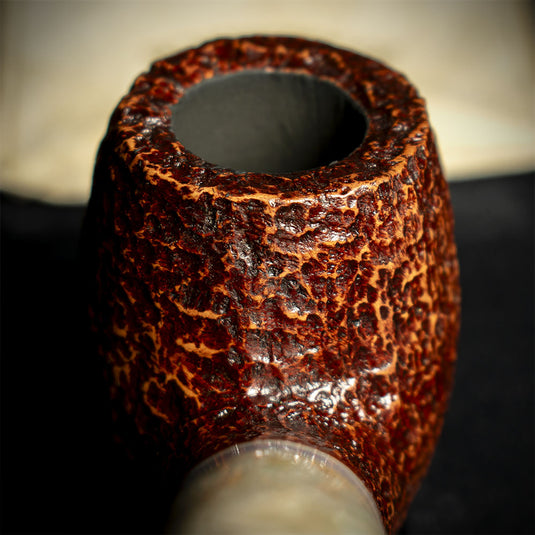 Savinelli Sasso Rusticated 616KS - 6mm Briar Pipe