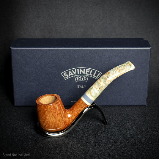 Savinelli Sasso Smooth 601 - 6mm Briar Pipe