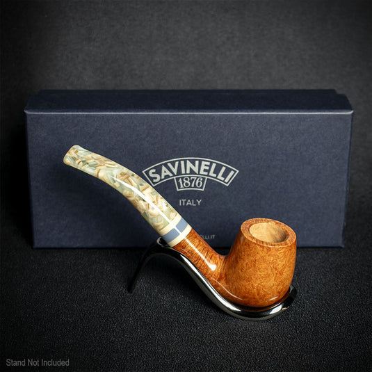 Savinelli Sasso Smooth 601 - 6mm Briar Pipe