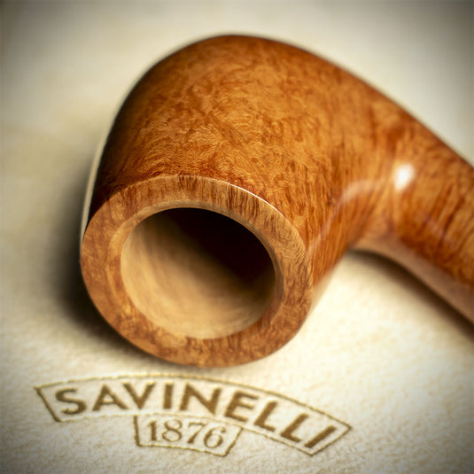 Savinelli Sasso Smooth 601 - 6mm Briar Pipe