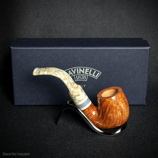Savinelli Sasso Smooth 614 - 6mm Briar Pipe