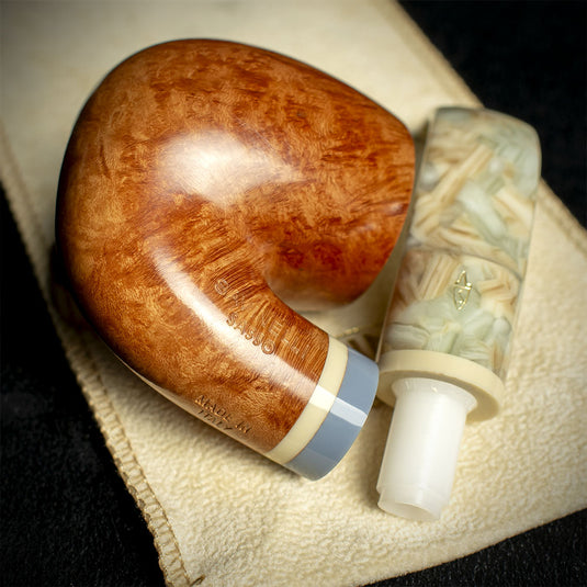 Savinelli Sasso Smooth 614 - 6mm Briar Pipe