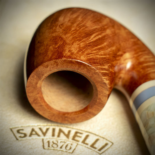 Savinelli Sasso Smooth 614 - 6mm Briar Pipe