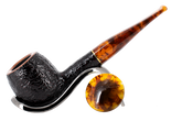 Savinelli Tortuga Rustic Shape No.207 - 6mm Briar Pipe